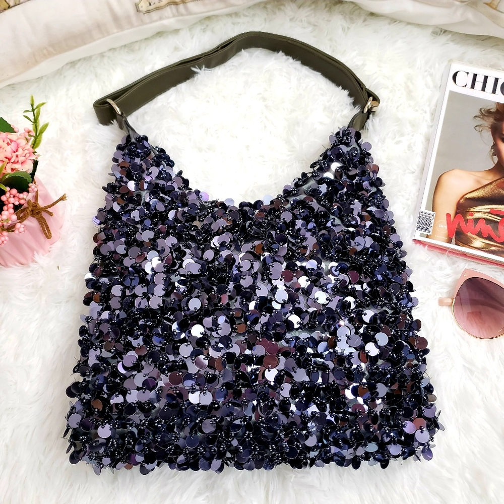 Beaded Shoulder Bag